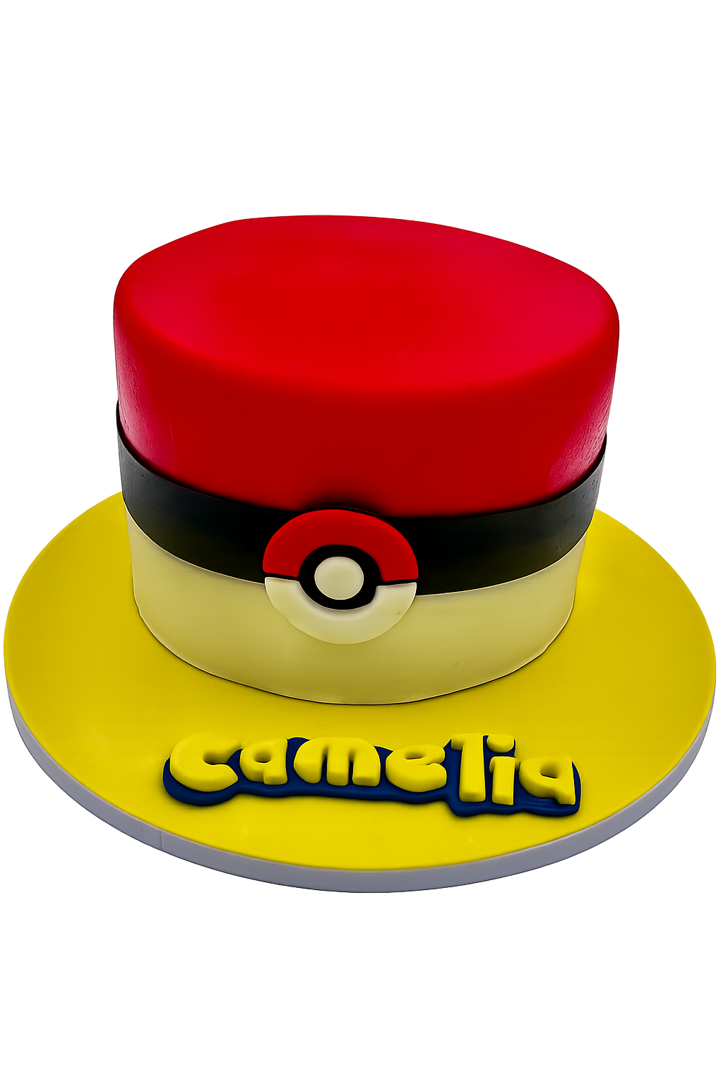 Pokemon Pokeball Cake